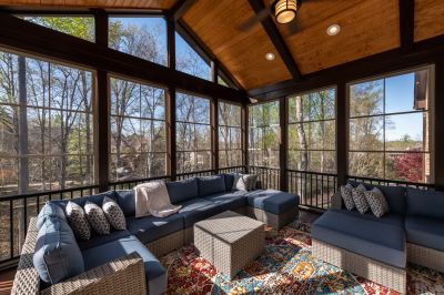 Cozy Sunroom Interior